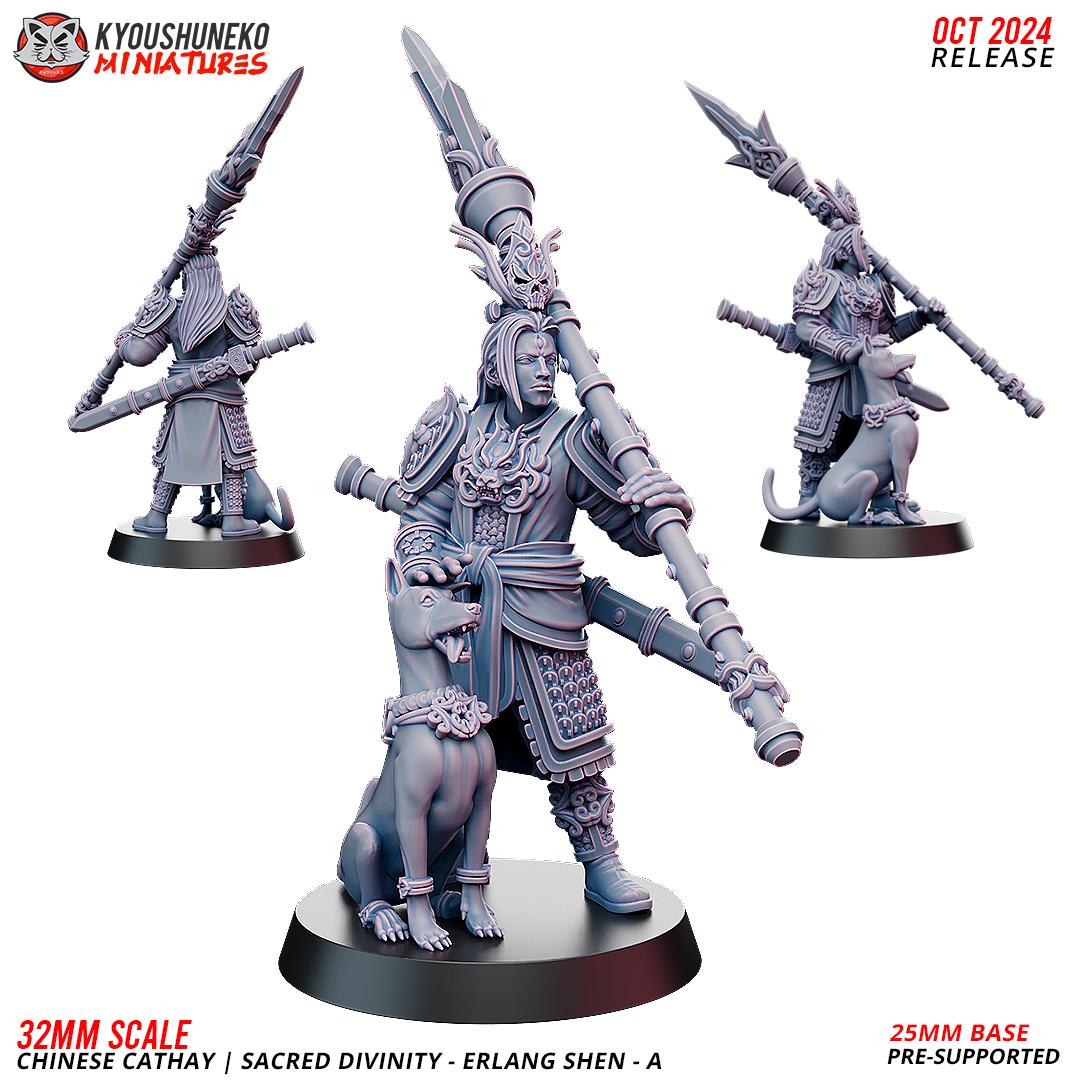 Kyoushuneko Miniatures - Sacred Divinity Erlang Shen