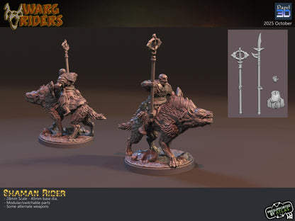 Warg Rider Command - Proxy Models for Middle Earth