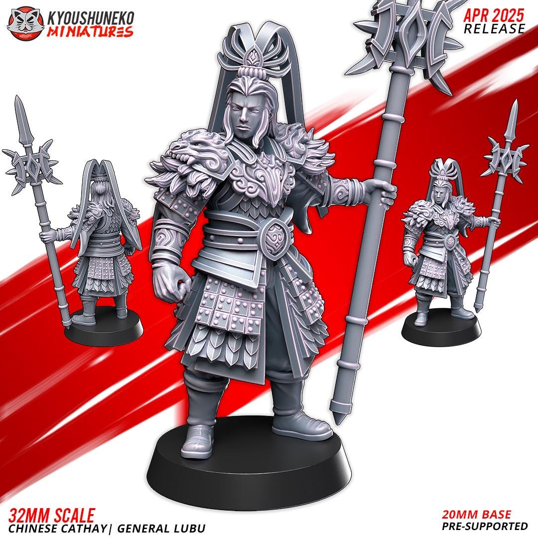 Kyoushuneko Miniatures - General Lubu