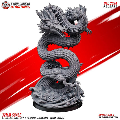Kyoushuneko Miniatures - Flood Dragon Jiao Long