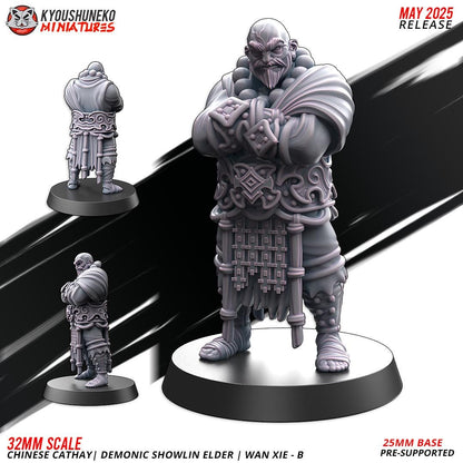 Kyoushuneko Miniatures - Demonic Showlin Elder Wan Xie