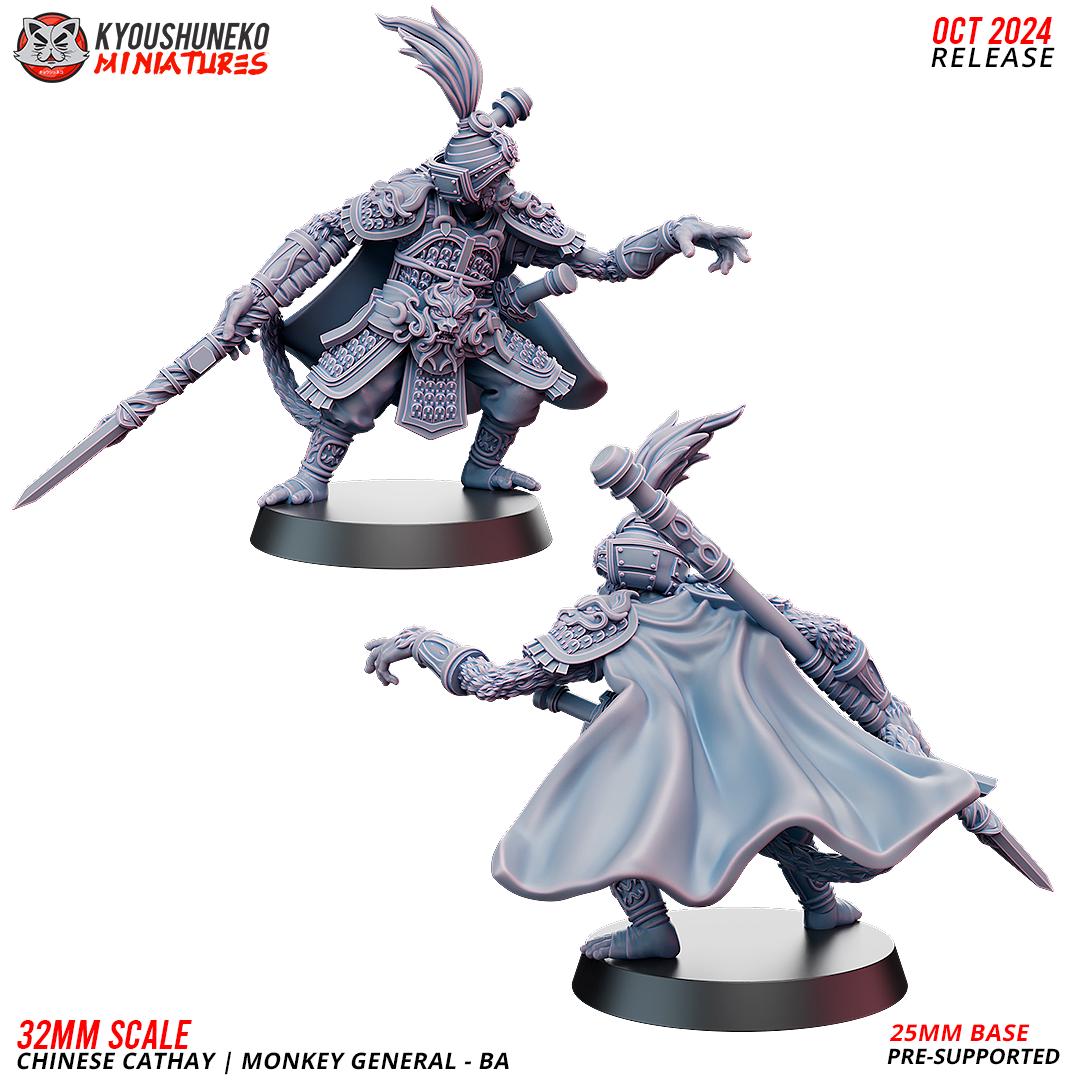 Kyoushuneko Miniatures - Monkey General Ba