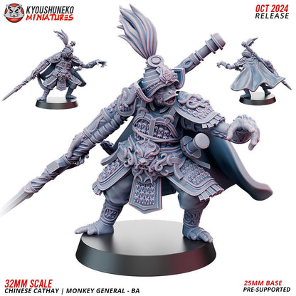 Kyoushuneko Miniatures - Monkey General Ba