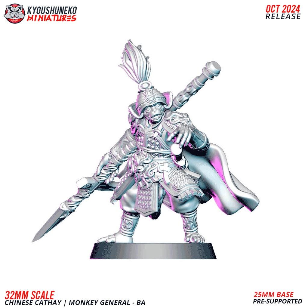 Kyoushuneko Miniatures - Monkey General Ba