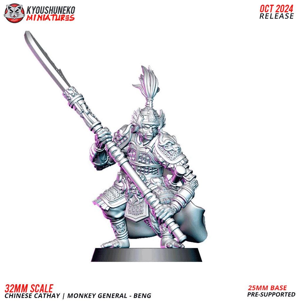 Kyoushuneko Miniatures - Monkey General Beng