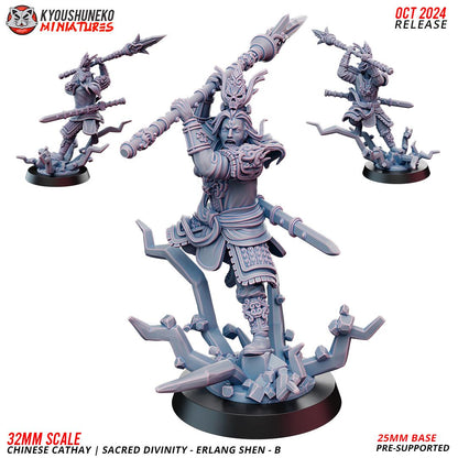 Kyoushuneko Miniatures - Sacred Divinity Erlang Shen