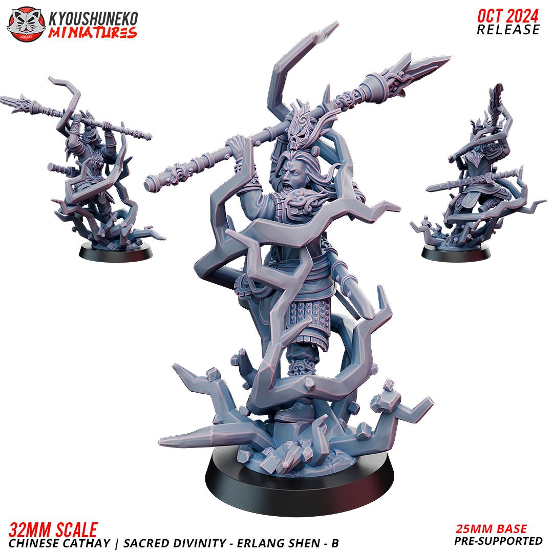 Kyoushuneko Miniatures - Sacred Divinity Erlang Shen