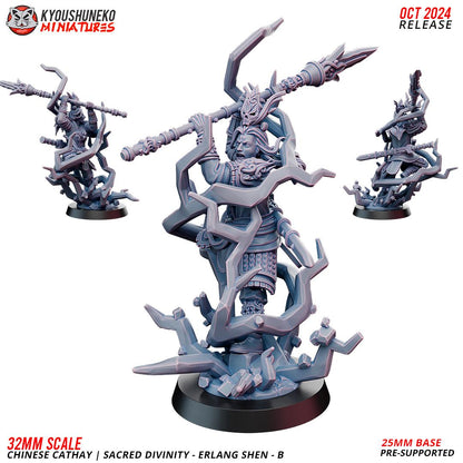 Kyoushuneko Miniatures - Sacred Divinity Erlang Shen
