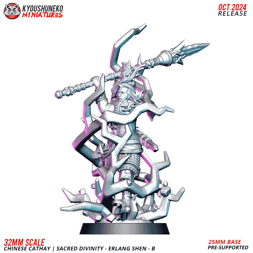 Kyoushuneko Miniatures - Sacred Divinity Erlang Shen