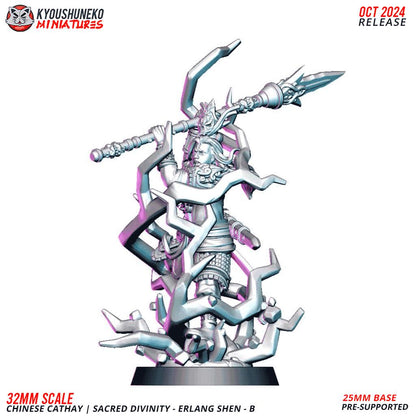 Kyoushuneko Miniatures - Sacred Divinity Erlang Shen