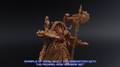 Layered Industries Miniatures Model Example Built with Primary Mage Wargamer Set