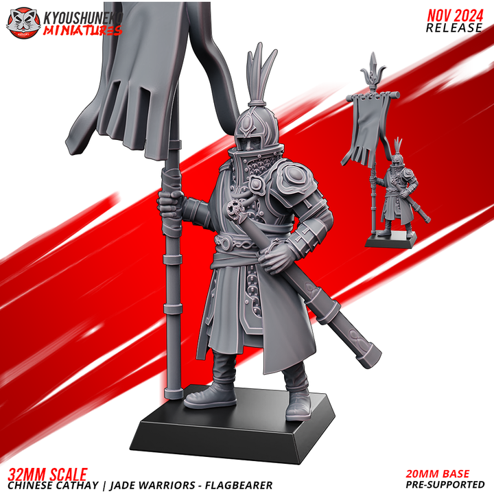 Kyoushuneko Miniatures - Jade Warrior Command
