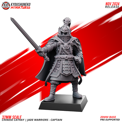 Kyoushuneko Miniatures - Jade Warrior Command