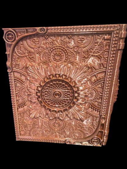 Intricate carved RPG dice box by Layered Industries with ornate design for tabletop gamers